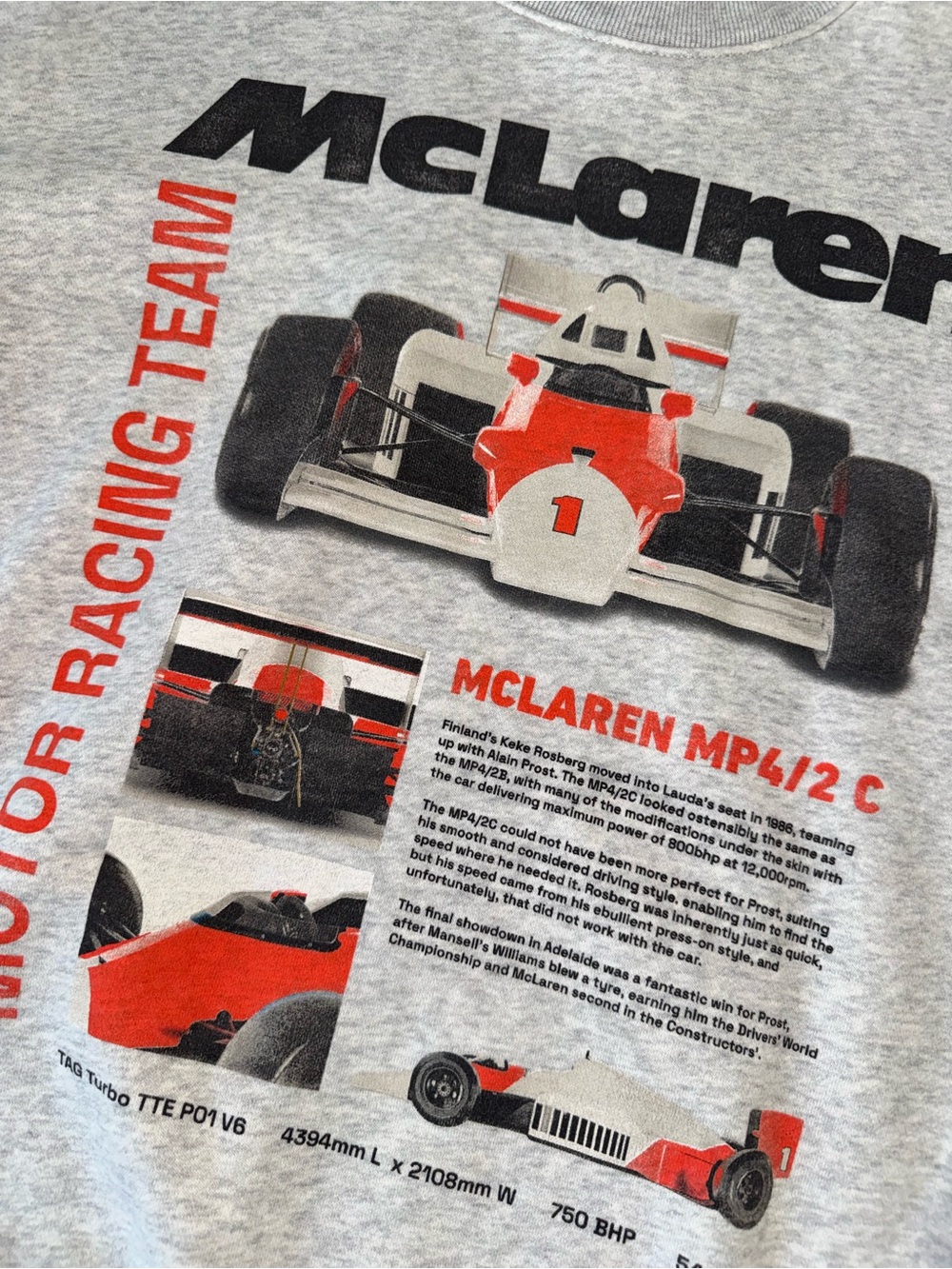 McLaren Formula 1 Racing Crewneck - Picture 3 of 5